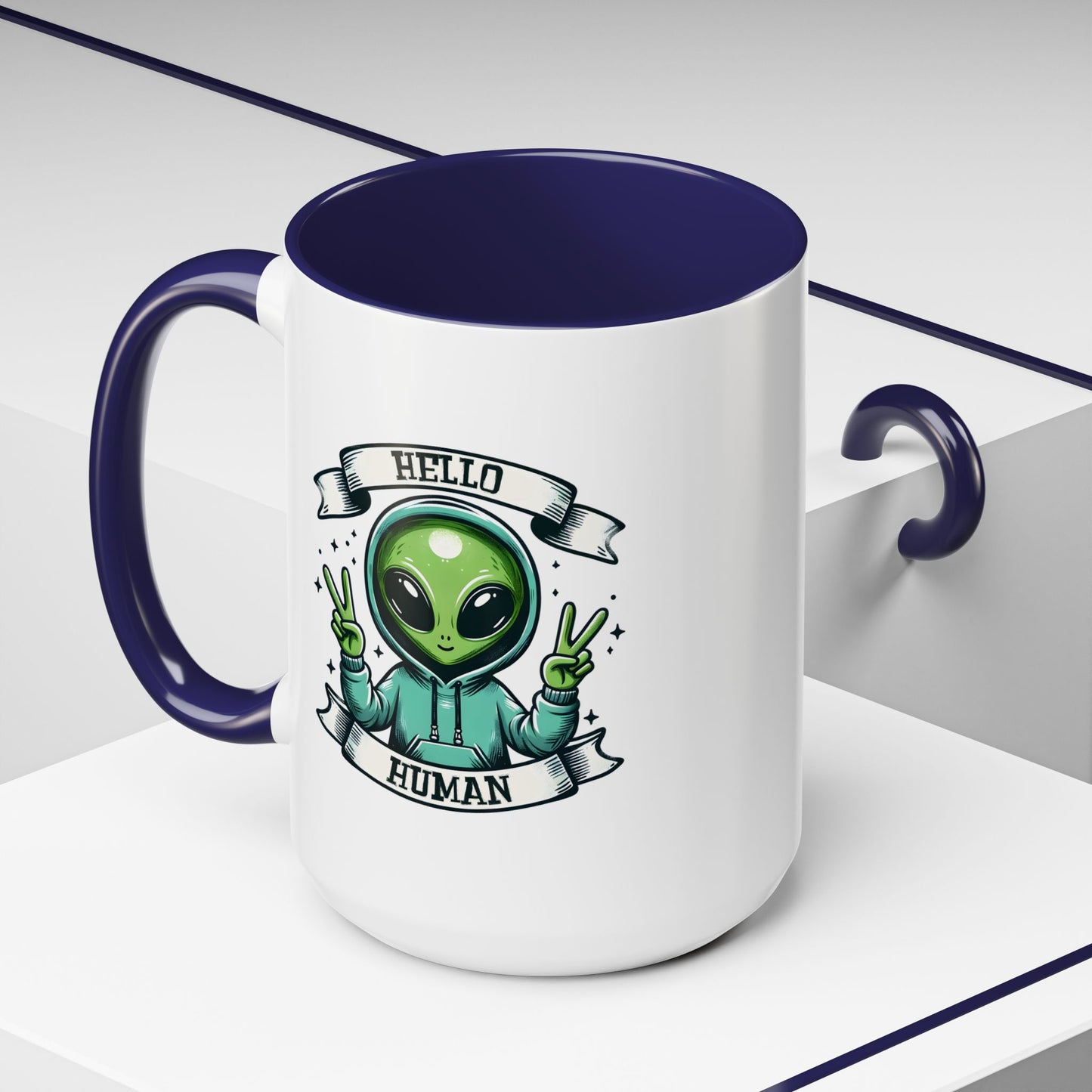 Alien Mug - Hello Human