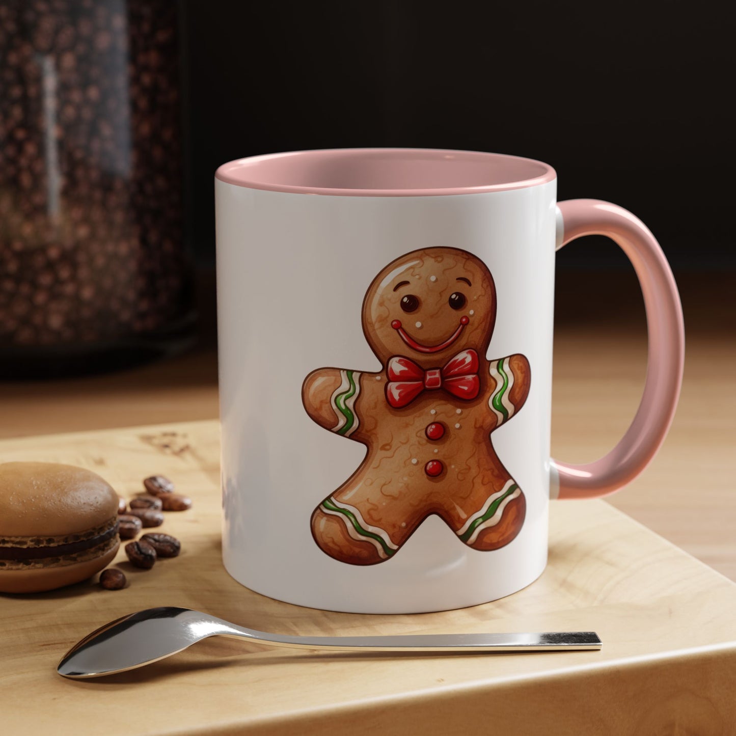 Christmas Mug - Smiling Gingerbread Man