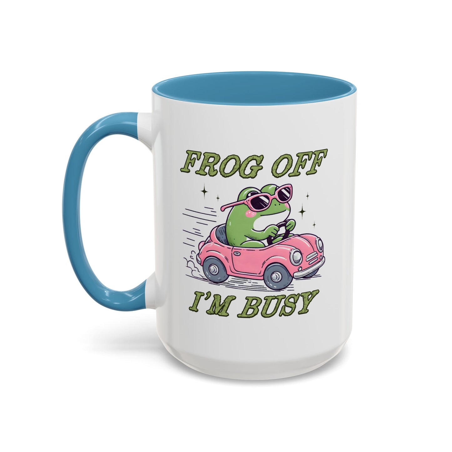 Humor Mug - Frog Off I'm Busy