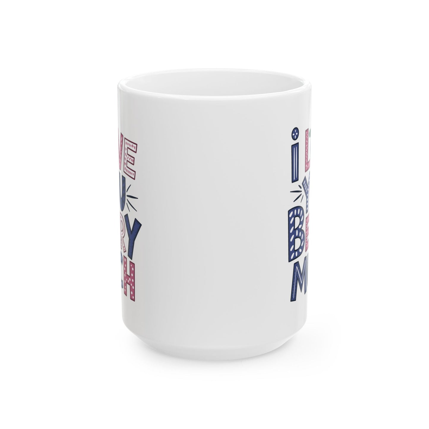 Anniversary Mug - I love You Berry Much Text