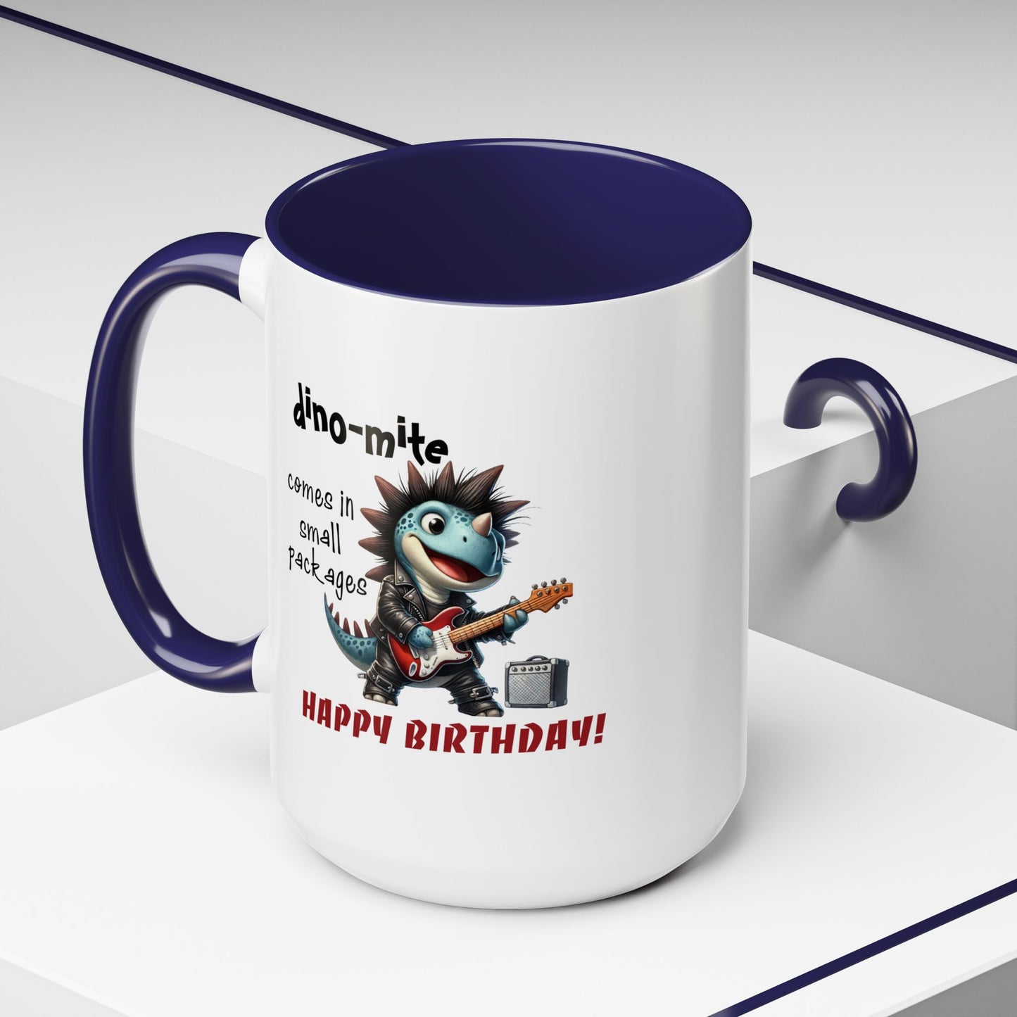 Birthday Mug - Dino-mite (Boy)