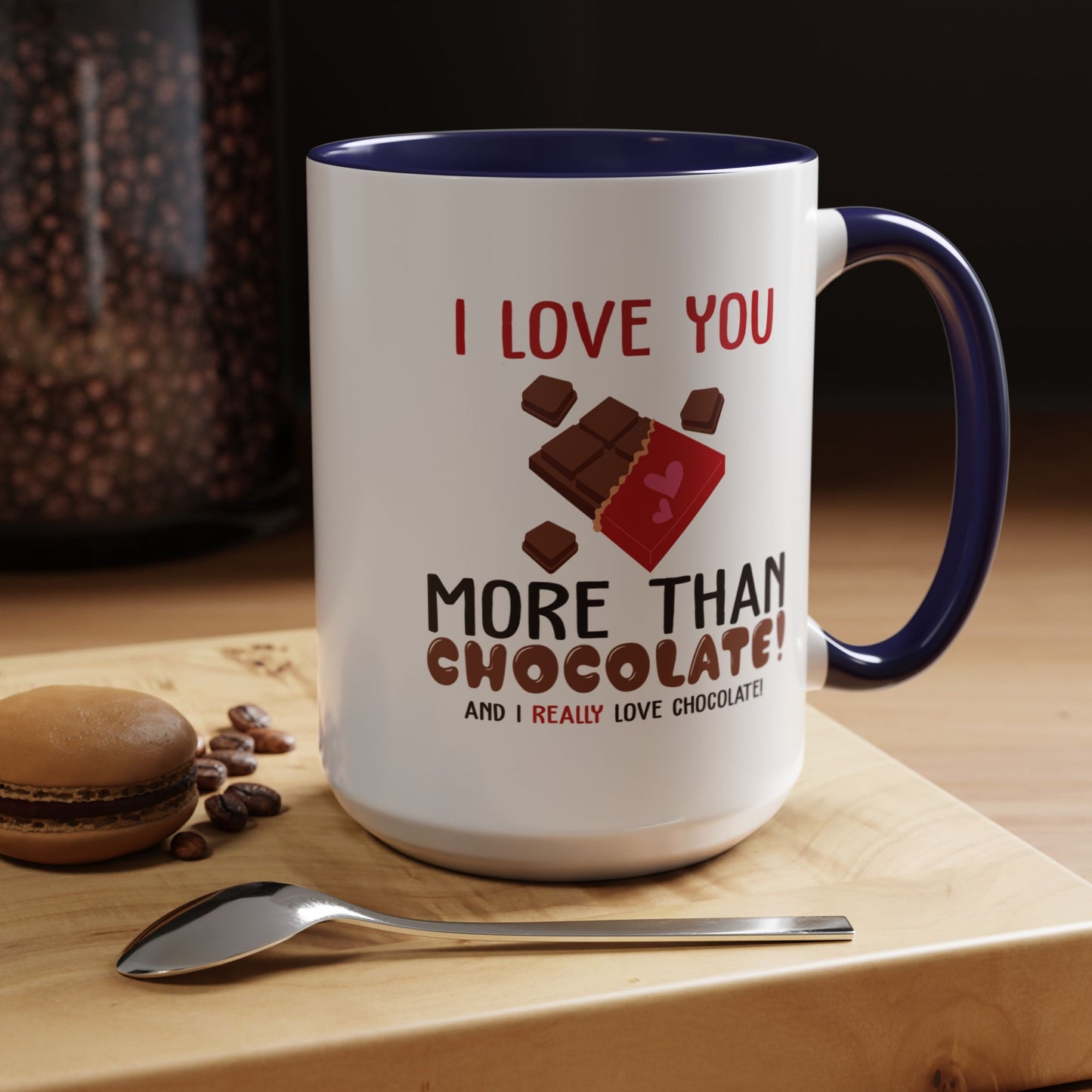 Anniversary Mug - I Love You More Than Chocolate