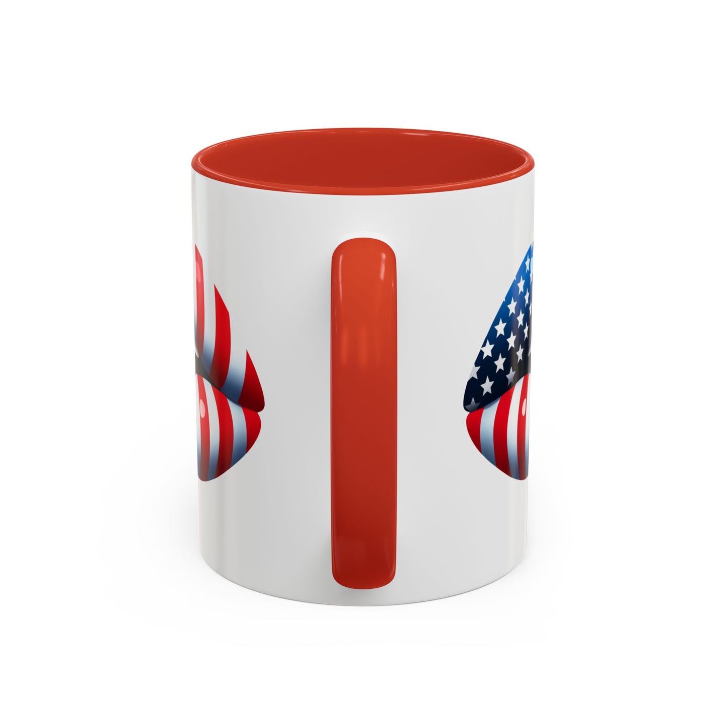 4th of July - American Flag Lips