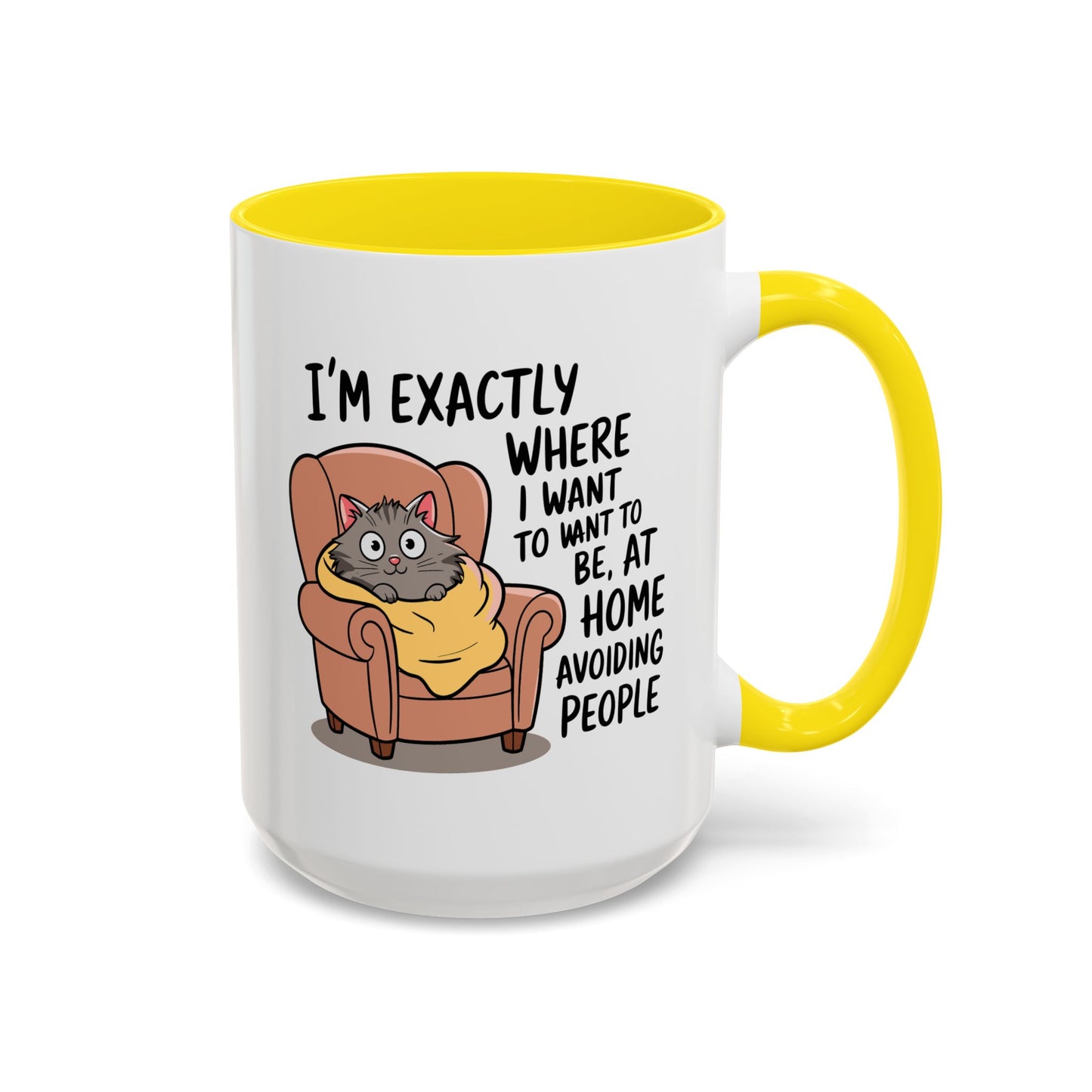 Animal Mug - I'm Exactly Where I Want To Be