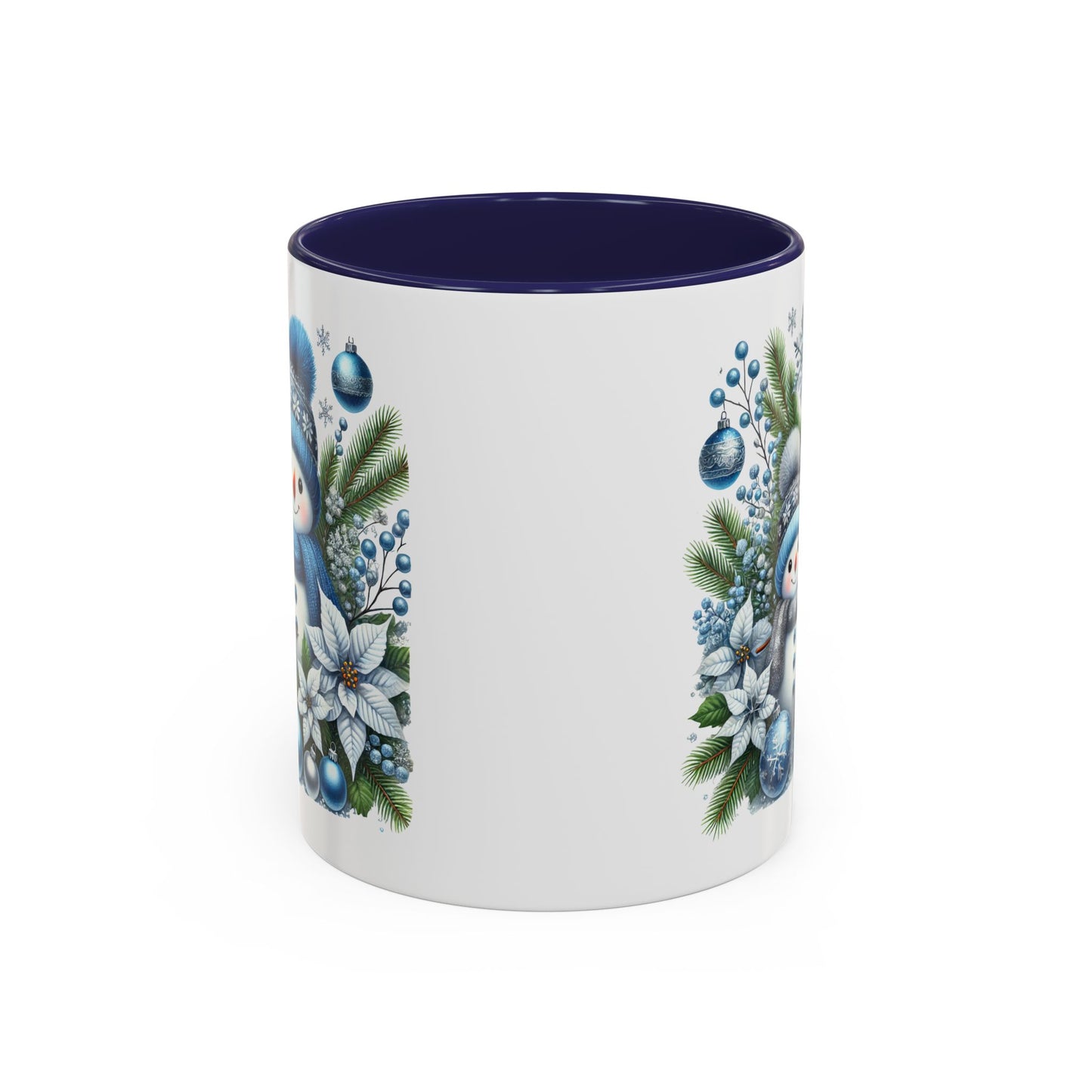 Christmas Mug - Blue Snowman Child