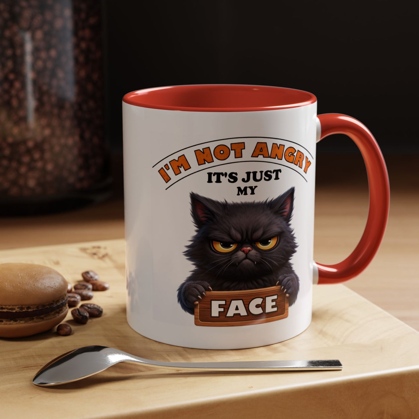 Humor Mug - I'm Not Angry It's Just My Face