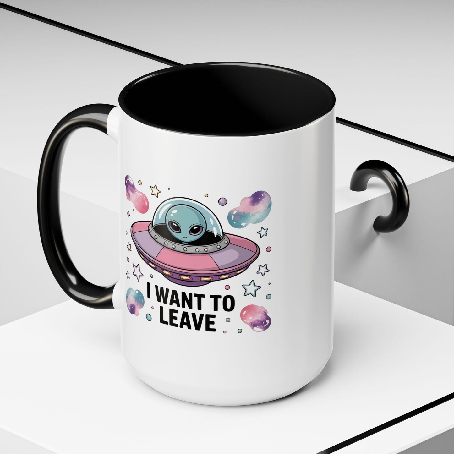 Alien Mug - I Want To Leave