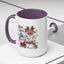 Christmas Mug - Merry Xmas Santa Snowman Reindeer
