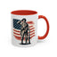 4th of July Mug - American Soldier Flag
