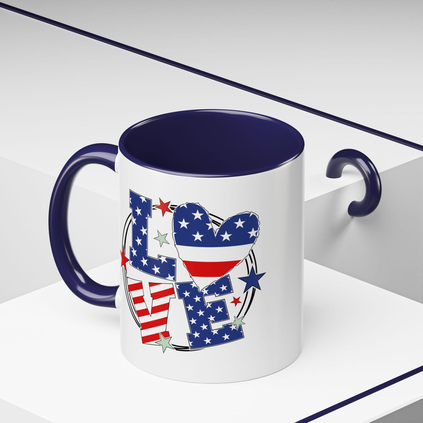4th of July Mug - Love 4th of July