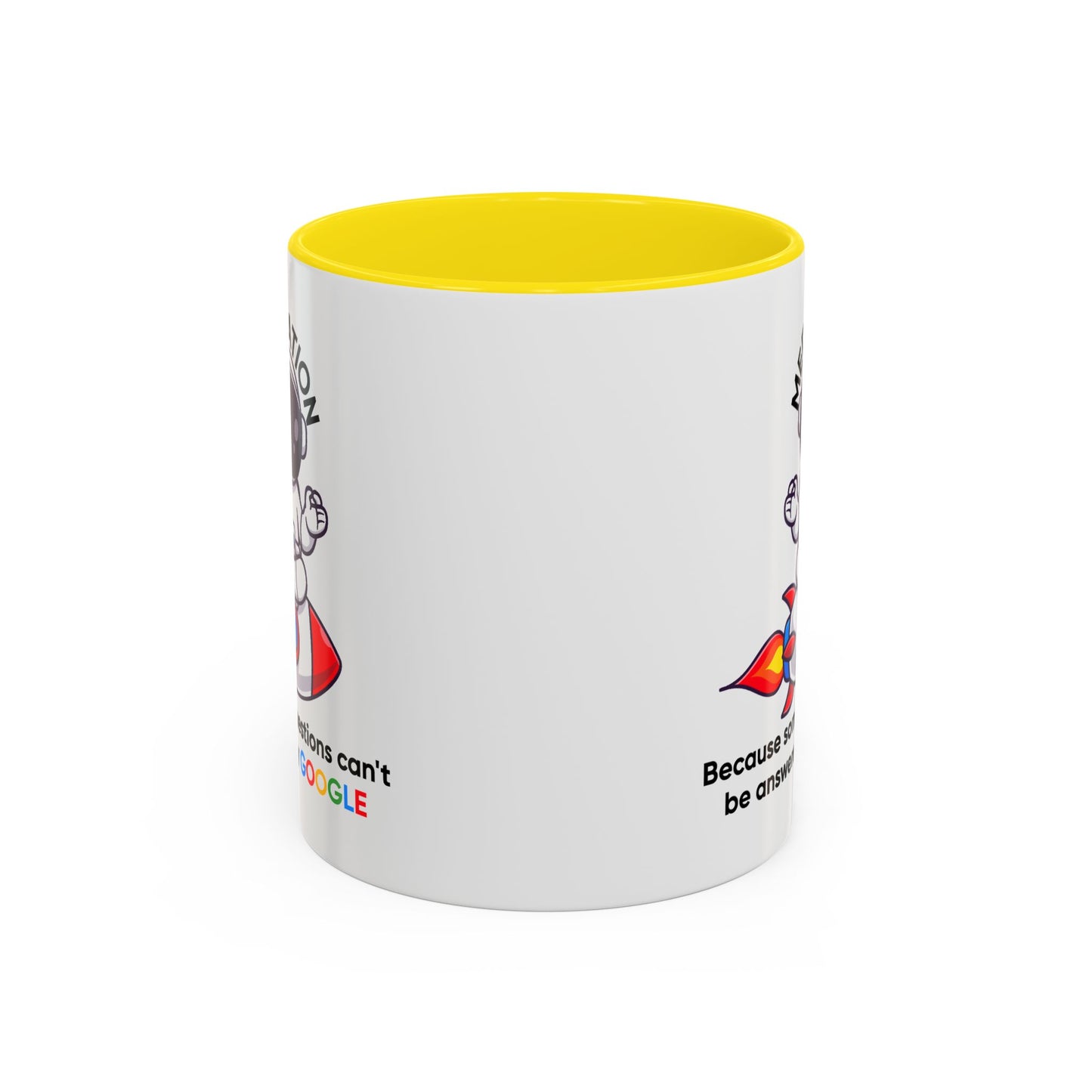Humor Mug - Meditation Because Some Questions Can't Be Answered By Google