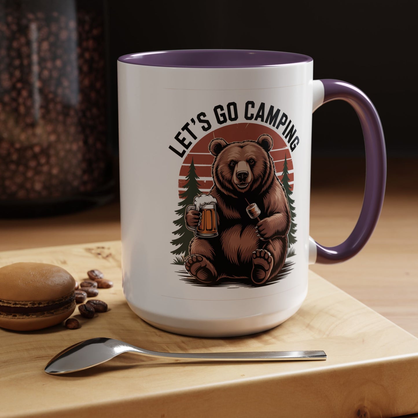 Adventure Mug - Let's Go Camping Bear
