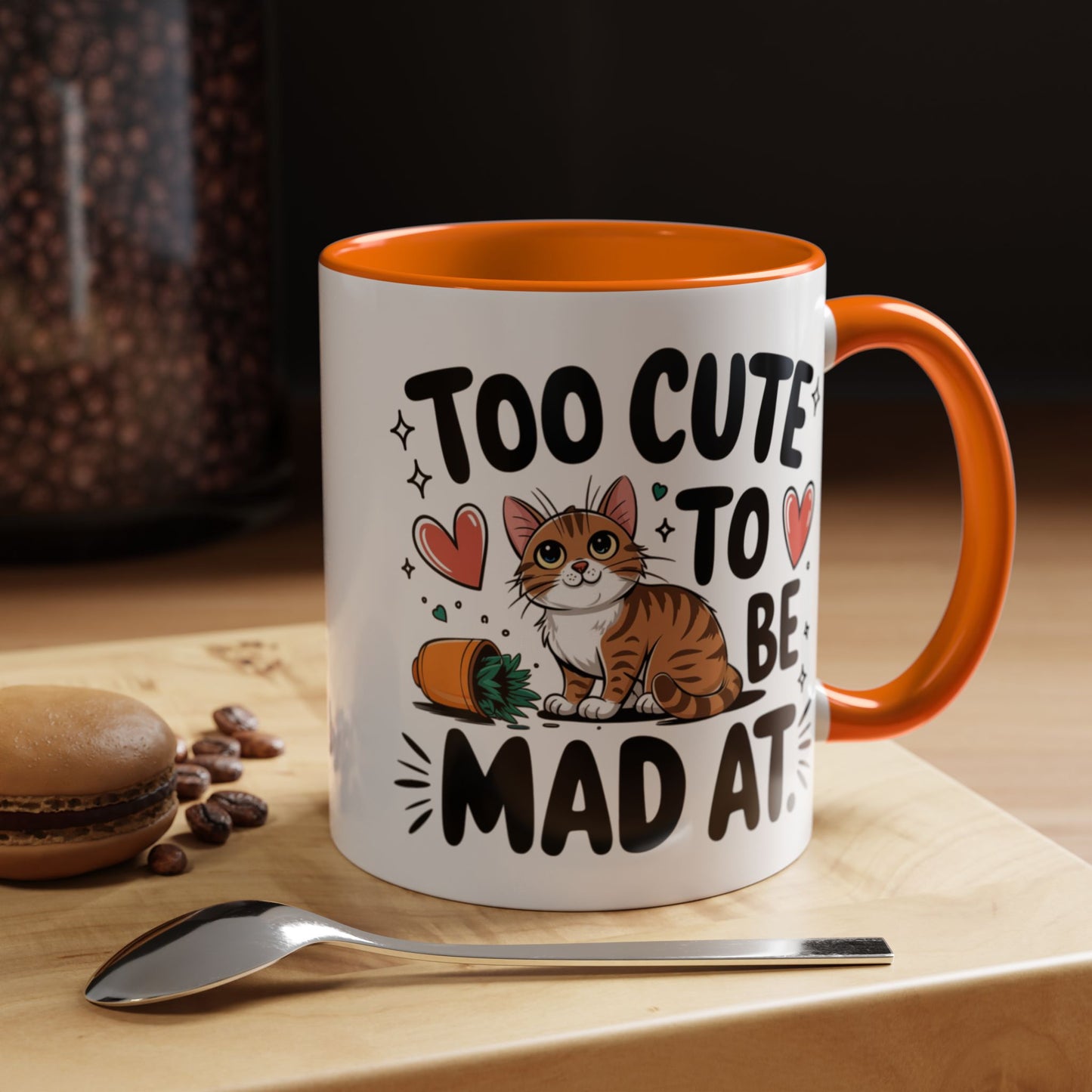 Animal Mug - Too Cute To Be Mad At