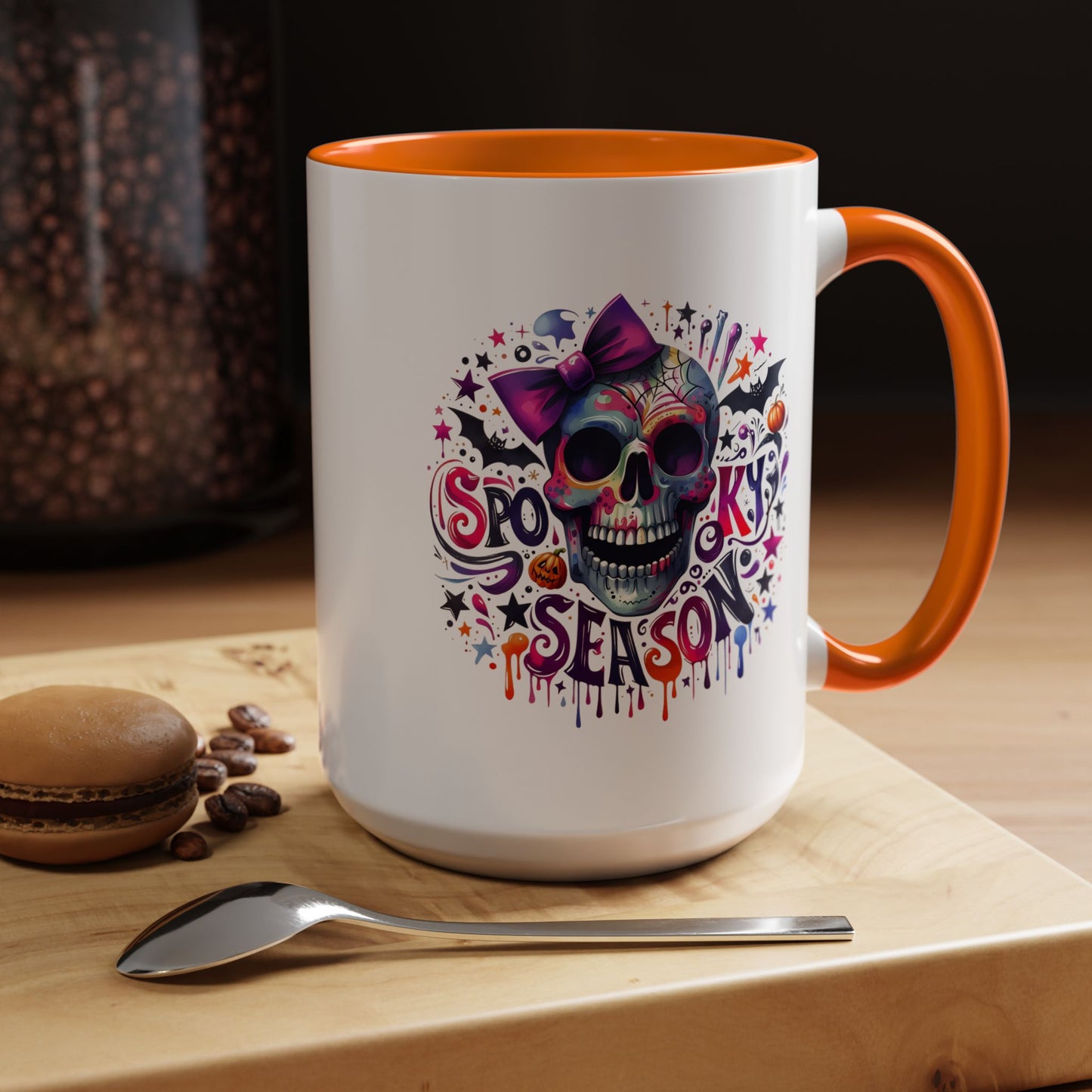 Halloween Mug - Spooky Season Skull