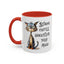 Humor Mug - Strong Coffee Brightens Your Mood