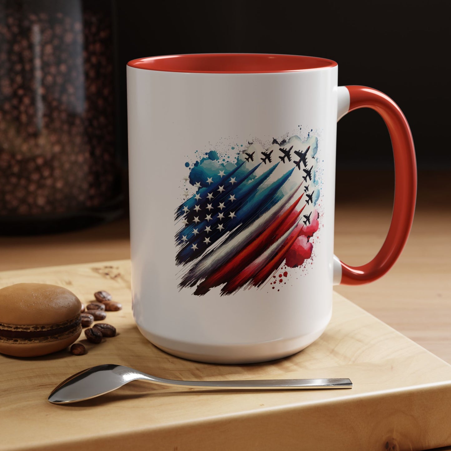 4th of July Mug - Fighter Jets USA Patriotic