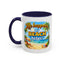 Humor Mug - Life Happens the beach Helps
