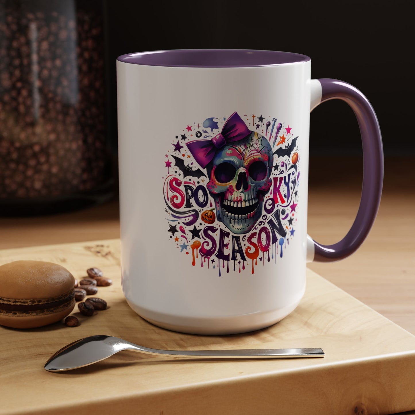 Halloween Mug - Spooky Season Skull