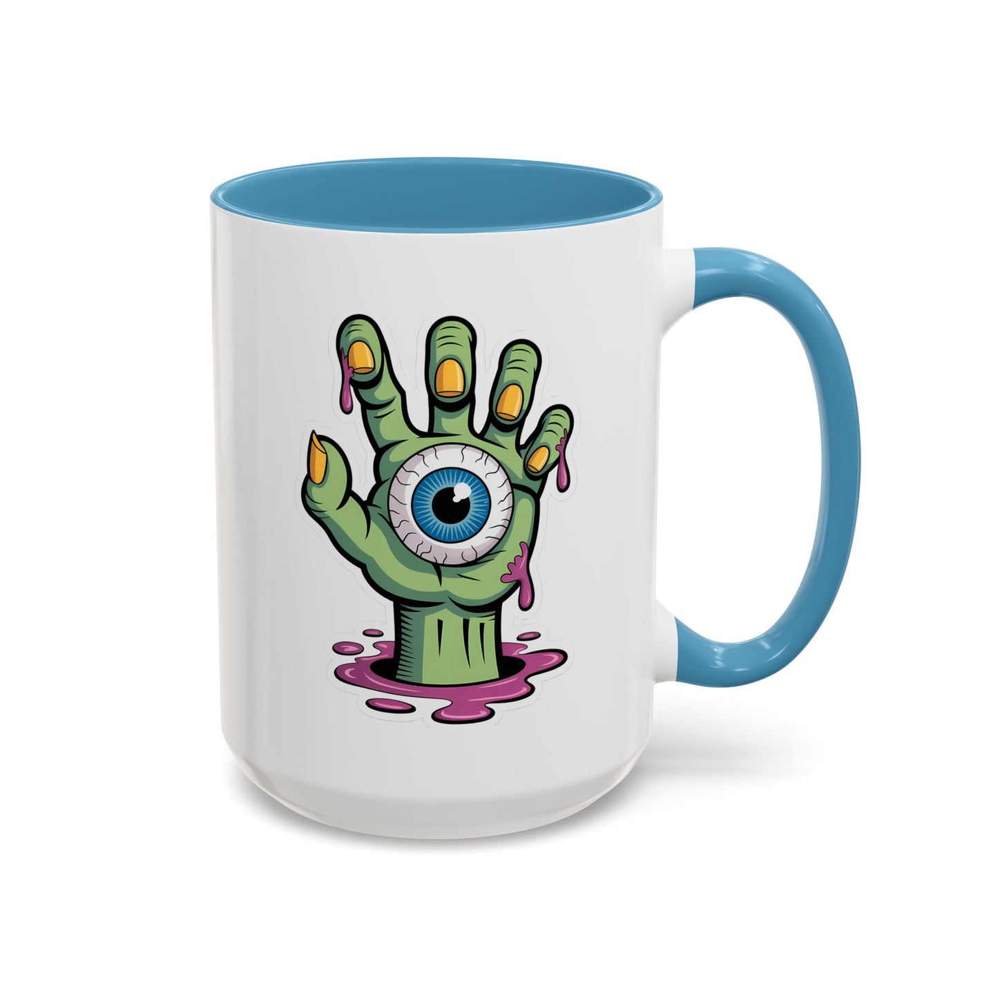 Halloween Mug - Eye Ball Hand