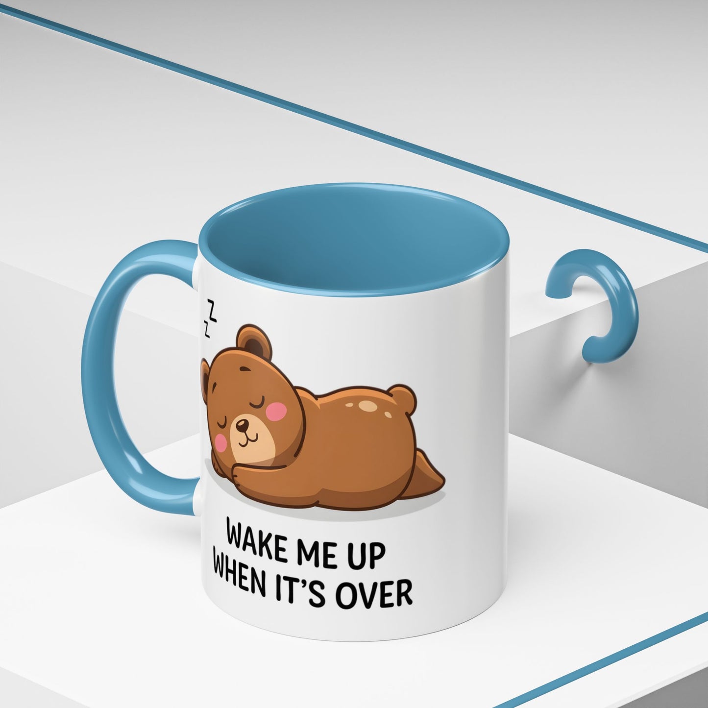 Humor Mug - Wake Me Up When It's over