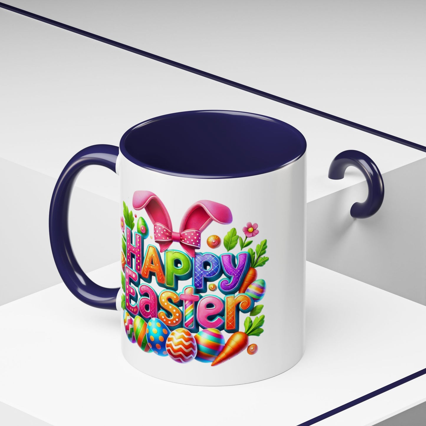 Easter Mug - Happy Easter Bunny Ears
