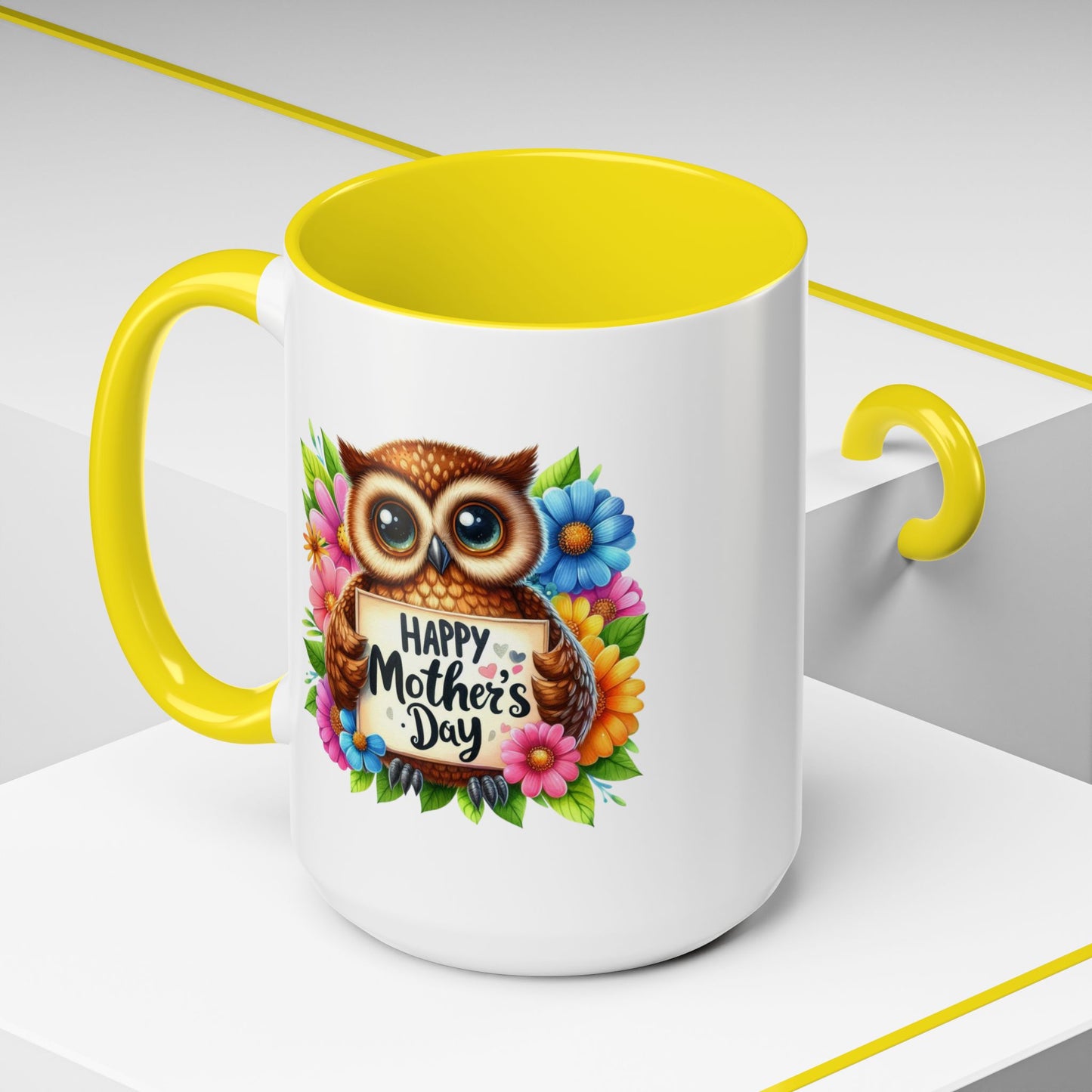 Mother's Day Mug - Happy Mother's Day Owl