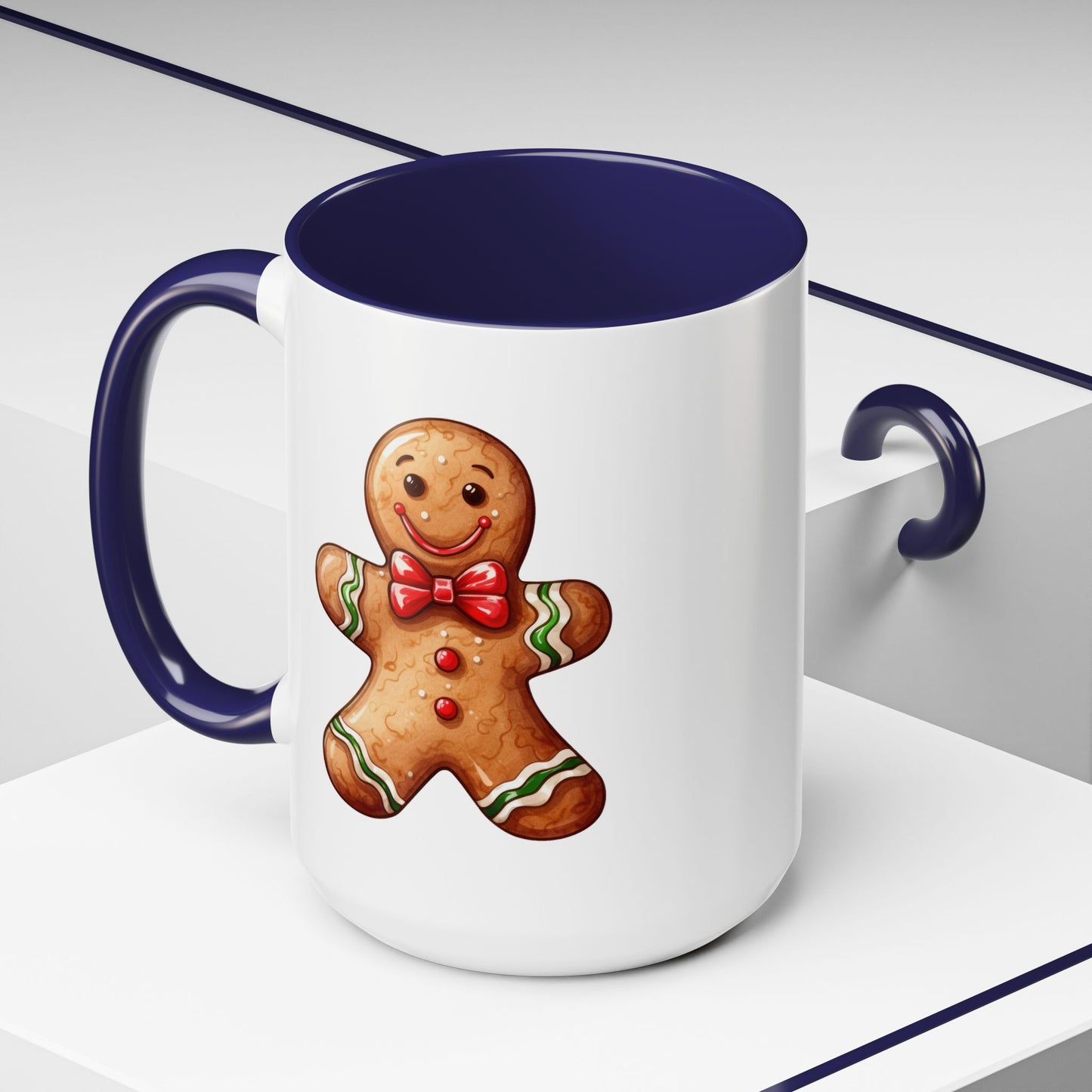 Christmas Mug - Smiling Gingerbread Man