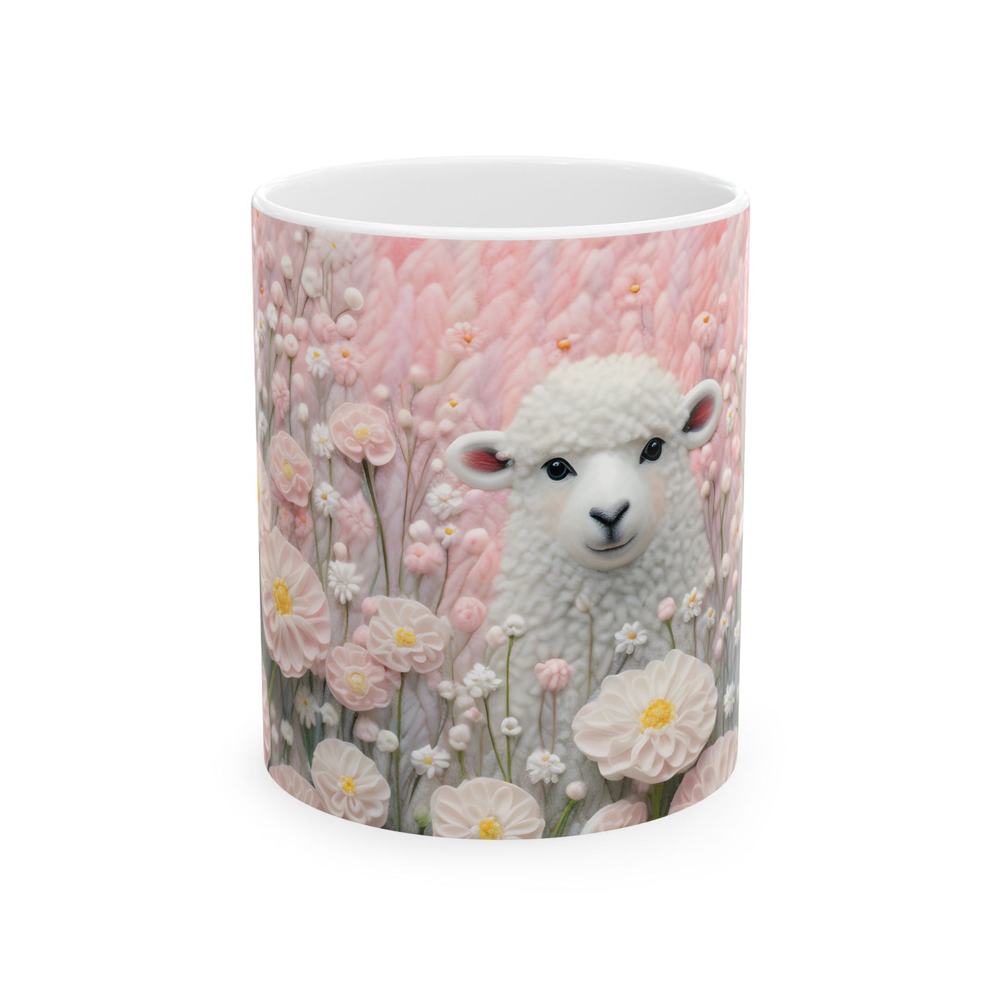 Artistic Mug - Felted Sheep