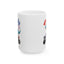 4th of July Mug - T Rex Monster Truck USA
