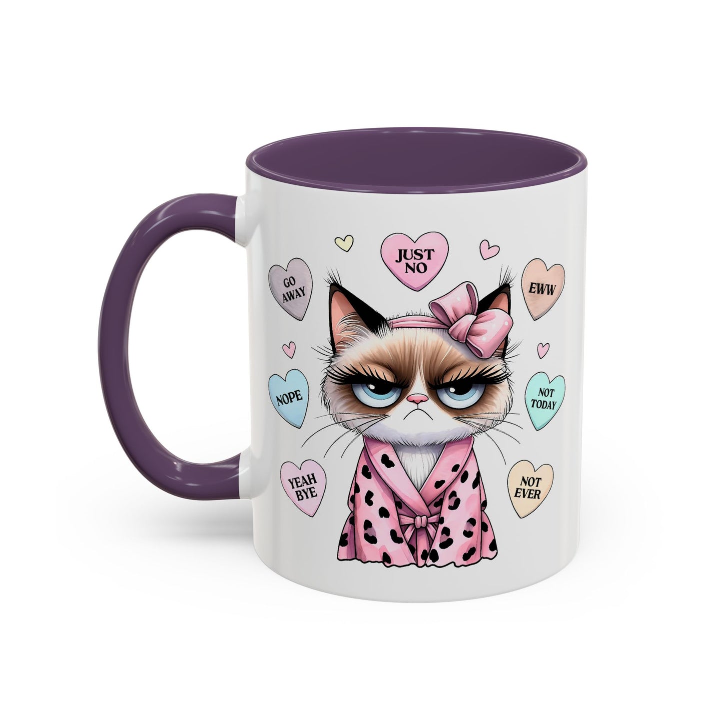 Animal Mug - Conversation Hearts