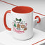Christmas Mug - We Wish You a Merry Christmas Black & Red Text Cookies & Candy