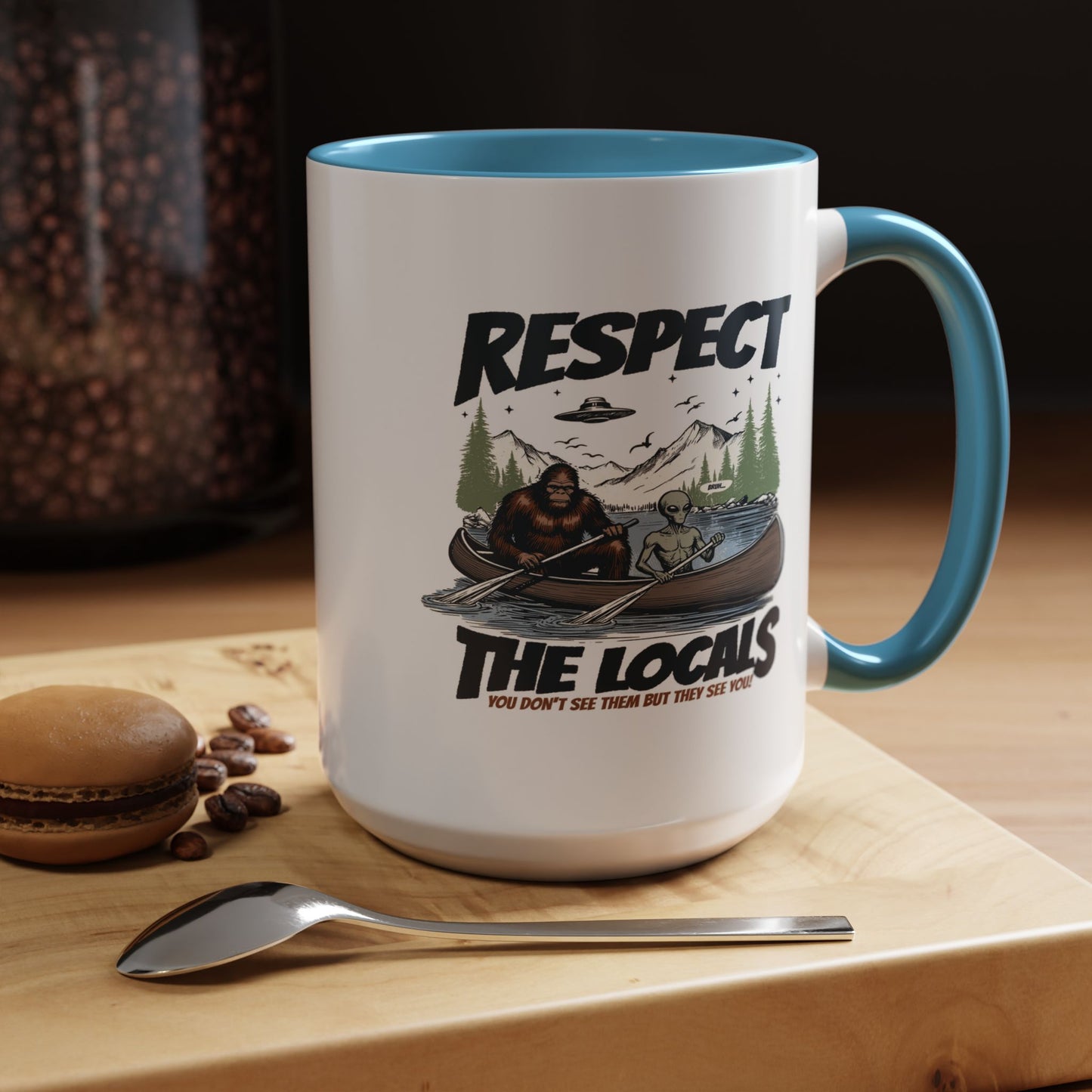 Alien Mug - Respect The Locals