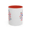 4th of July Mug - Star Flag Fireworks