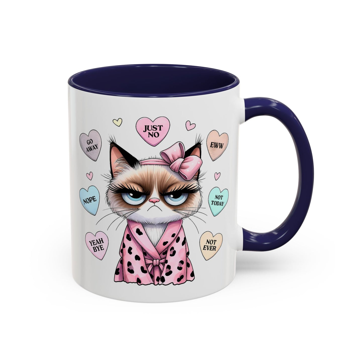 Animal Mug - Conversation Hearts