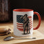 4th of July Mug - American Soldier Flag