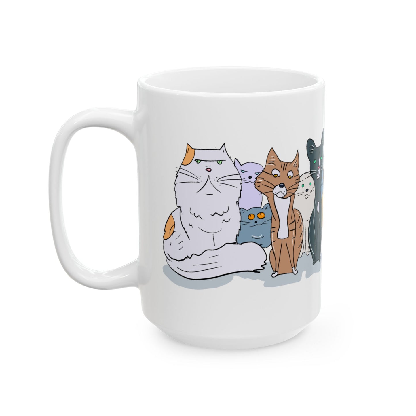 Animal Mug - Animated Cat Wrap