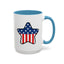 4th of July Mug - Star American Flag 2