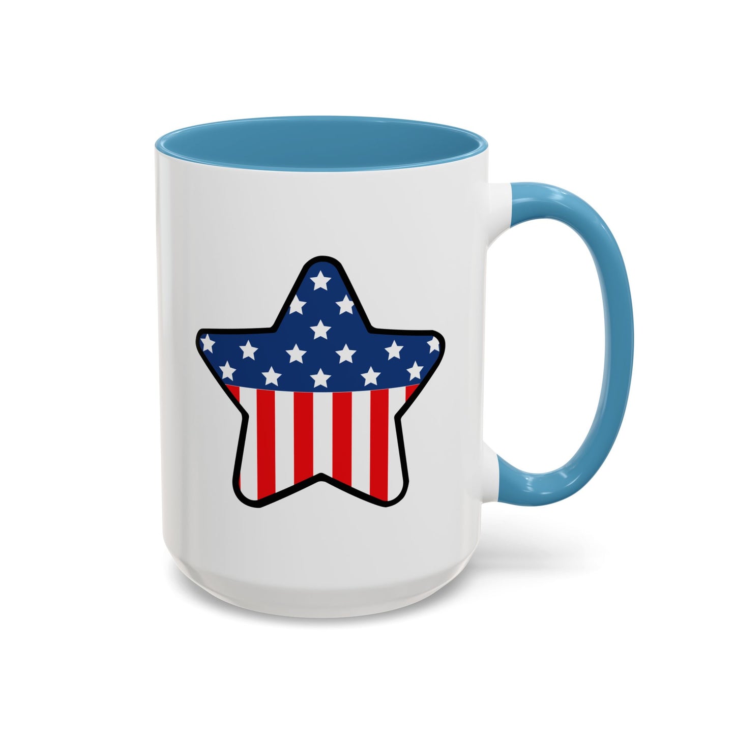 4th of July Mug - Star American Flag 2