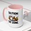 Animal Mug - Caution: Cat Zone