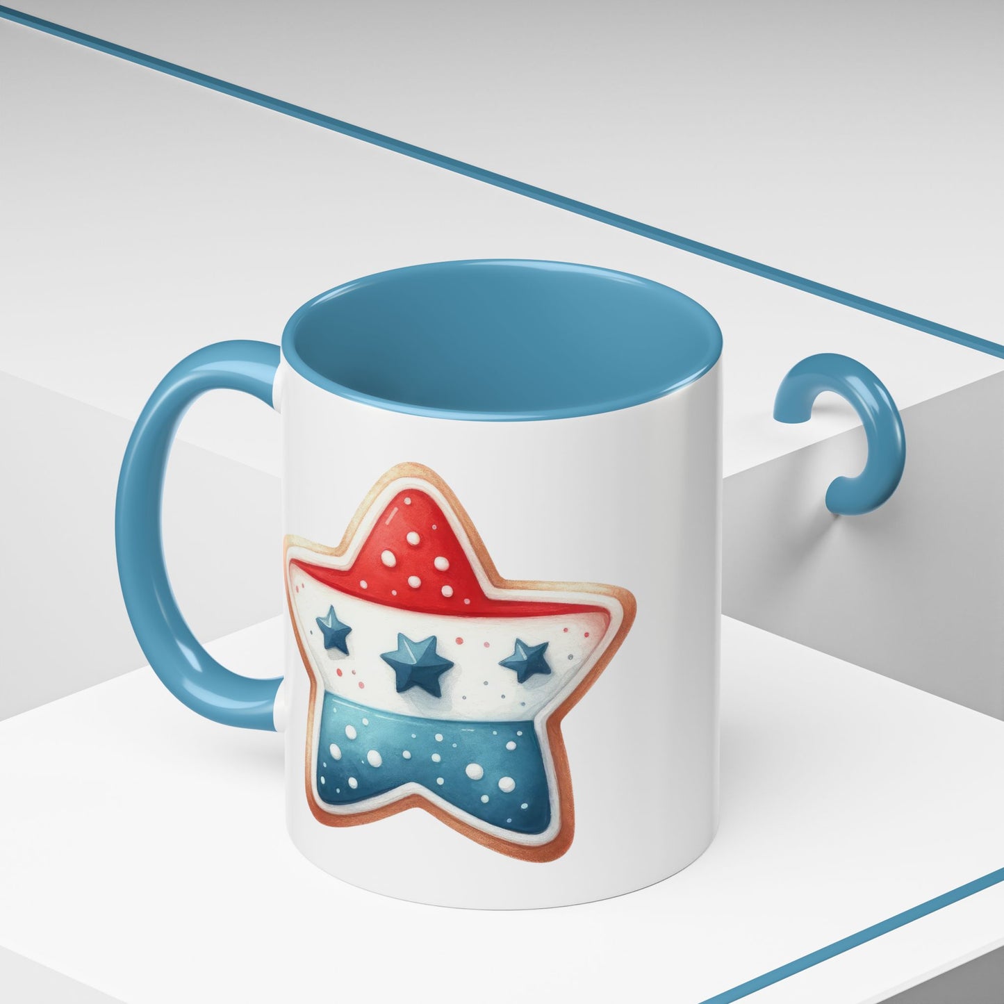 4th of July - Star Cookie Flag