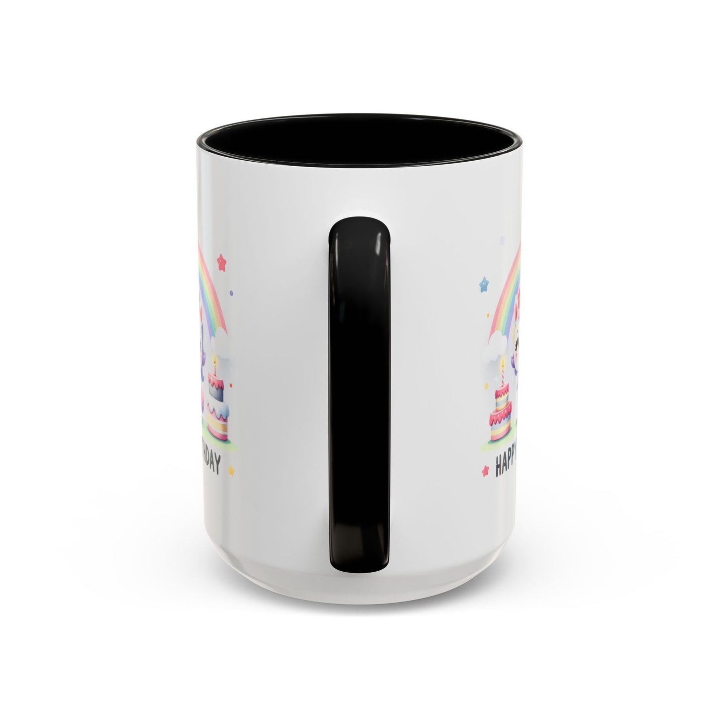 Birthday Mug -  Unicorn With Cakes