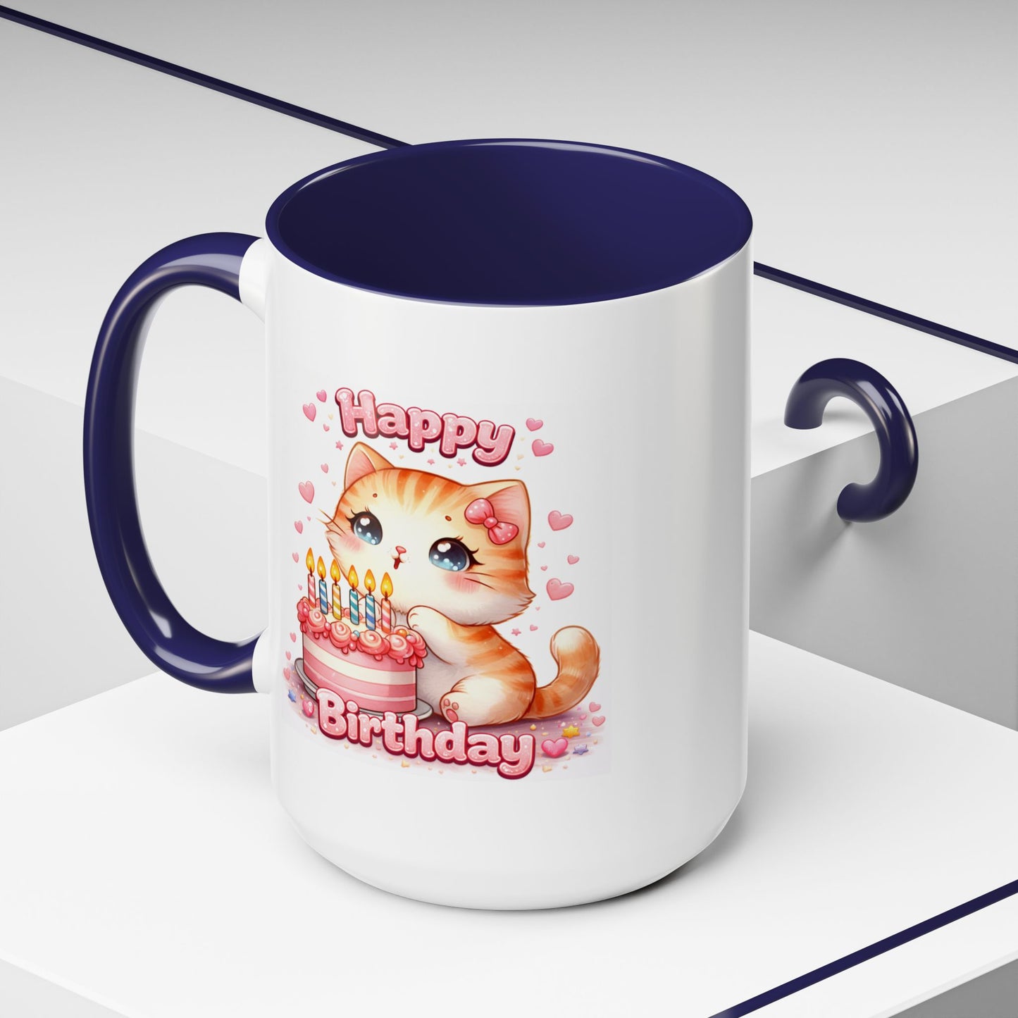 Birthday Mug - Birthday Kitty