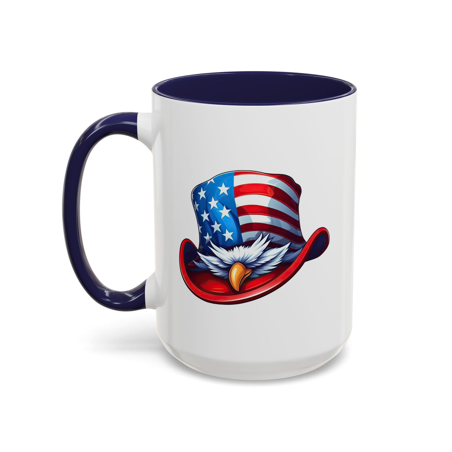 4th of July Mug - Bald Eagle American Hat