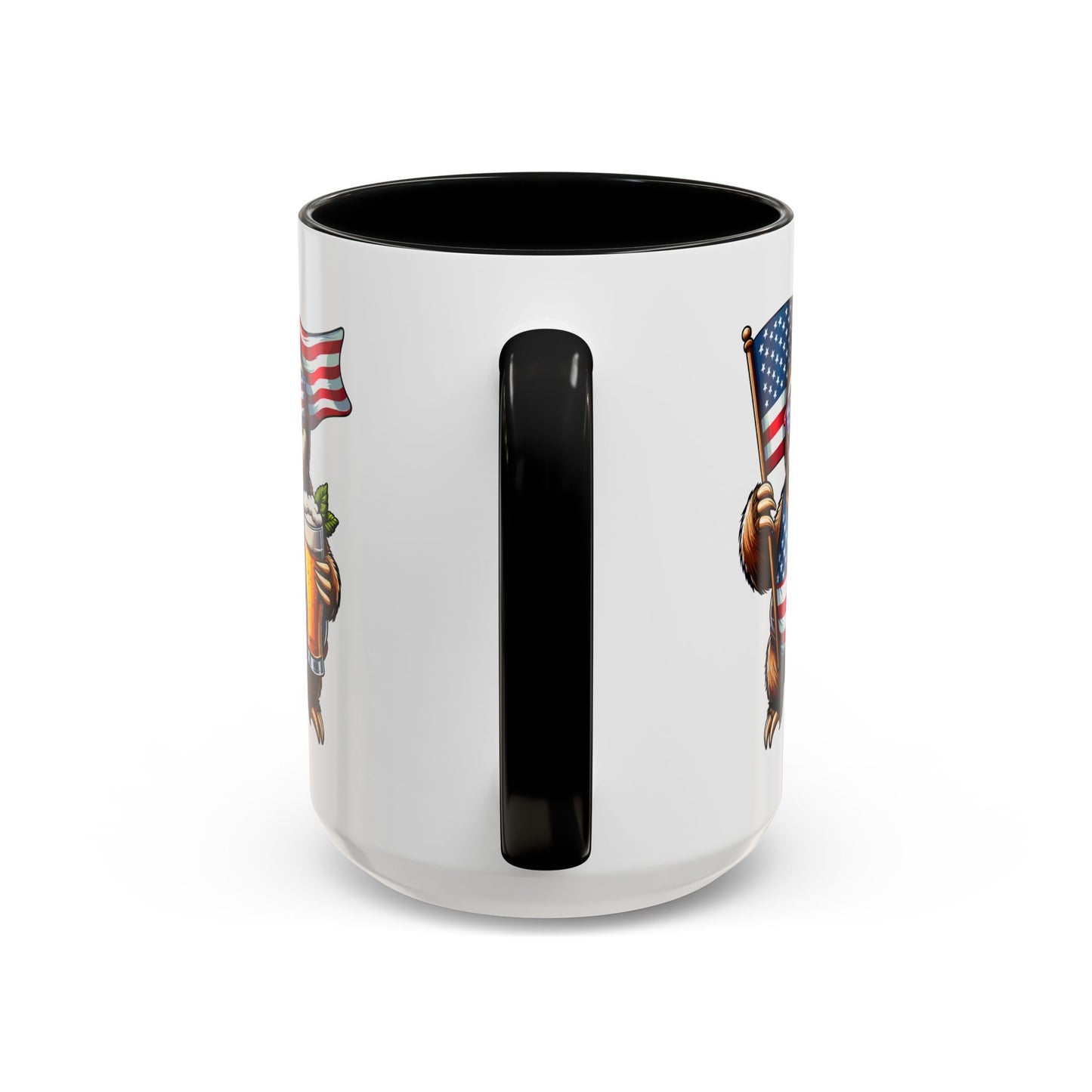 4th of July Mug - Merica Sloth