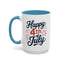 4th of July Mug - Happy 4th of July Fireworks