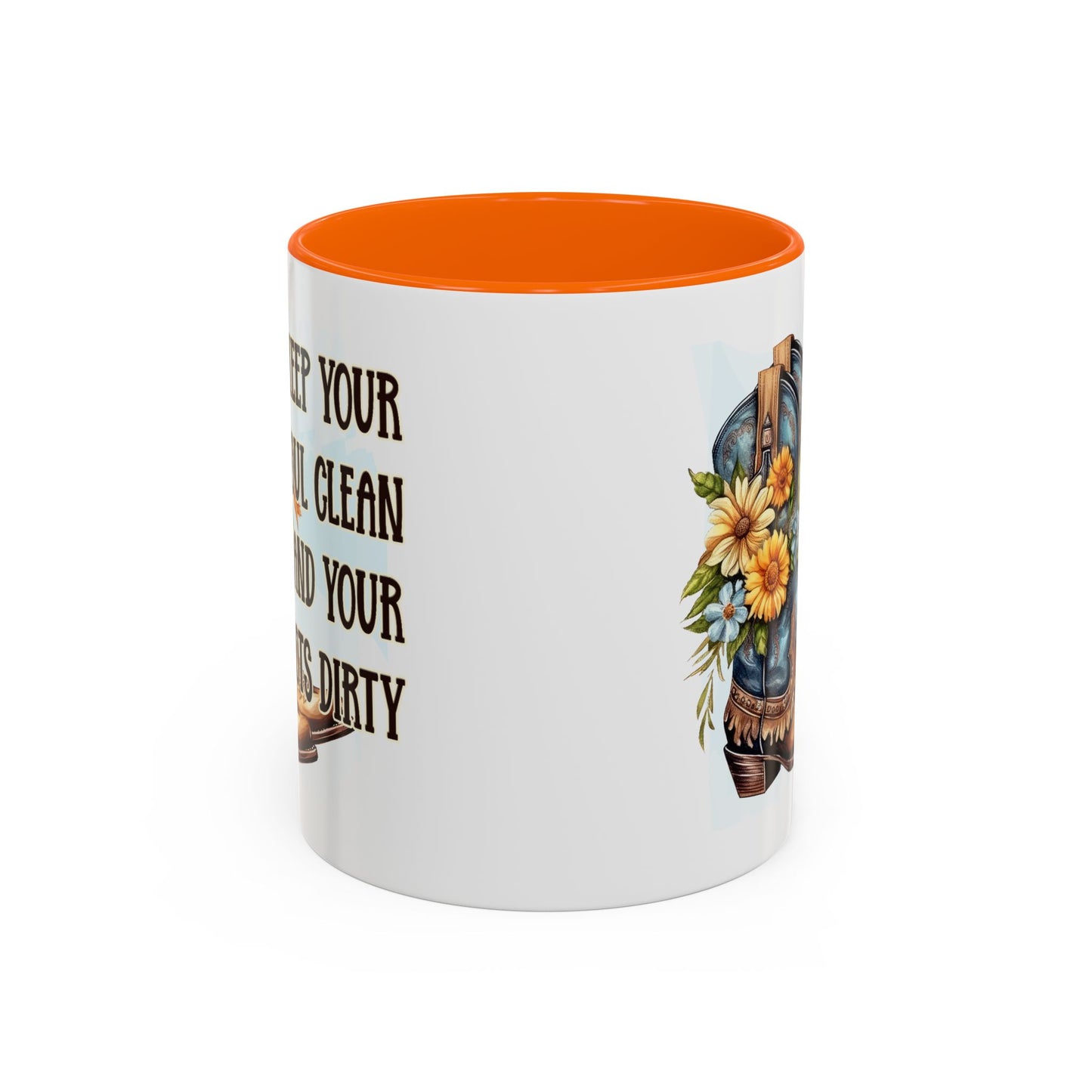 Religious Mug - Keep Your Soul Clean
