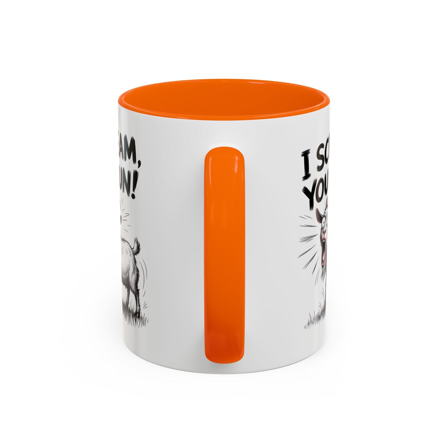 Humor Mug - I Scream, You Run