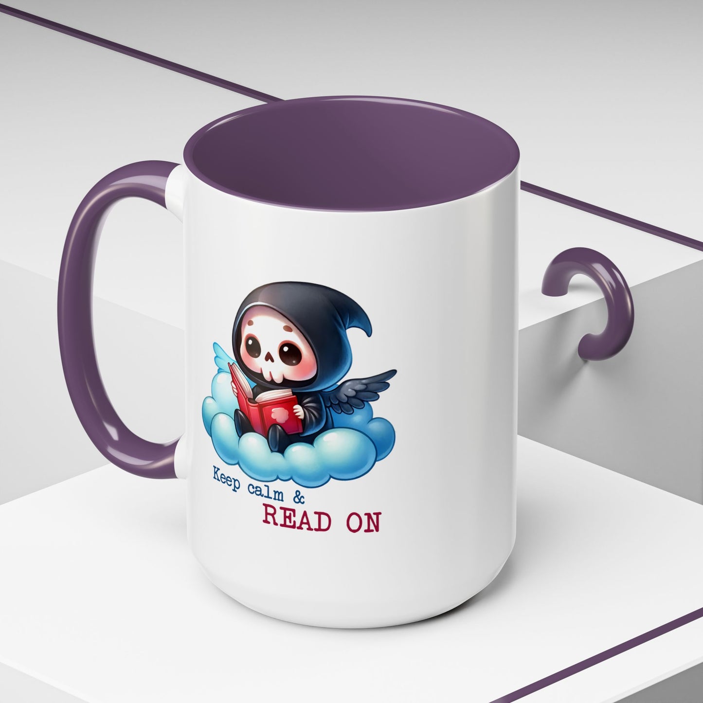 Wellness Mug - Keep Calm And Read On