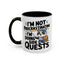 Humor Mug - I'm Not Procrastinating I'm Doing Side Quests