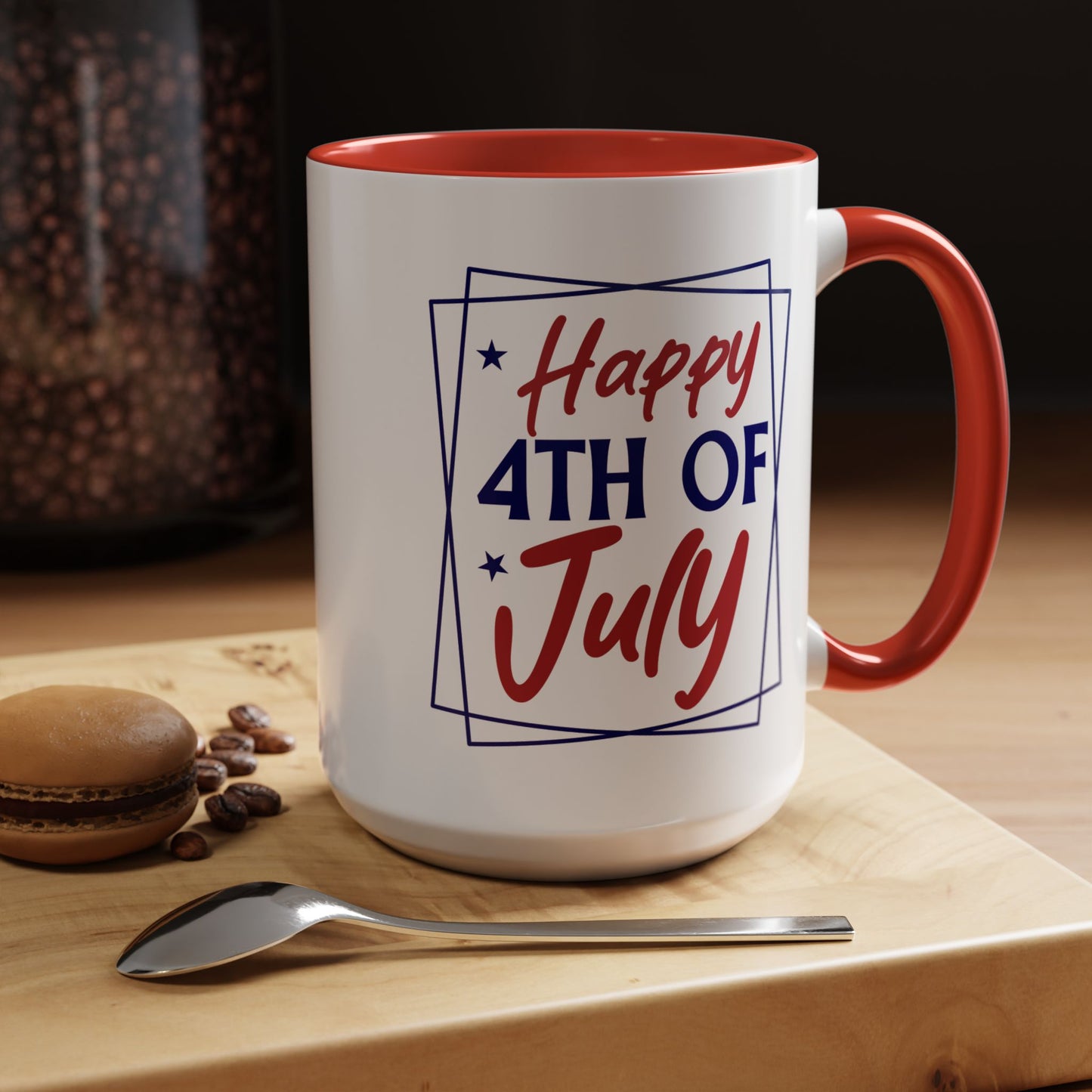 4th of July Mug - Happy Fourth of July Frames
